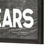Don't Feed The Bears Wood Novelty Wall Sign - 36" x 8"